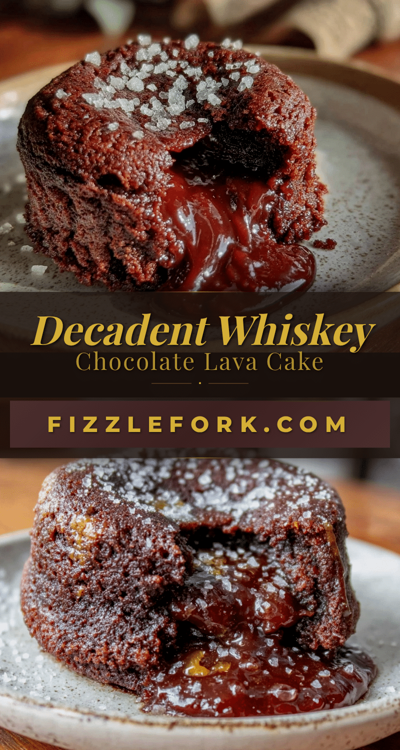 whiskey chocolate lava cake recipe