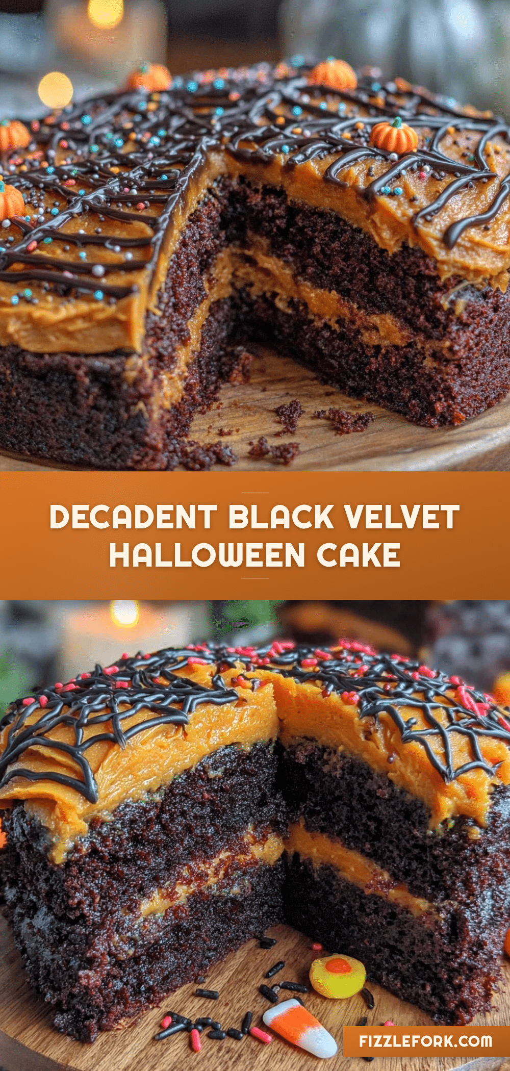 black velvet Halloween cake recipe