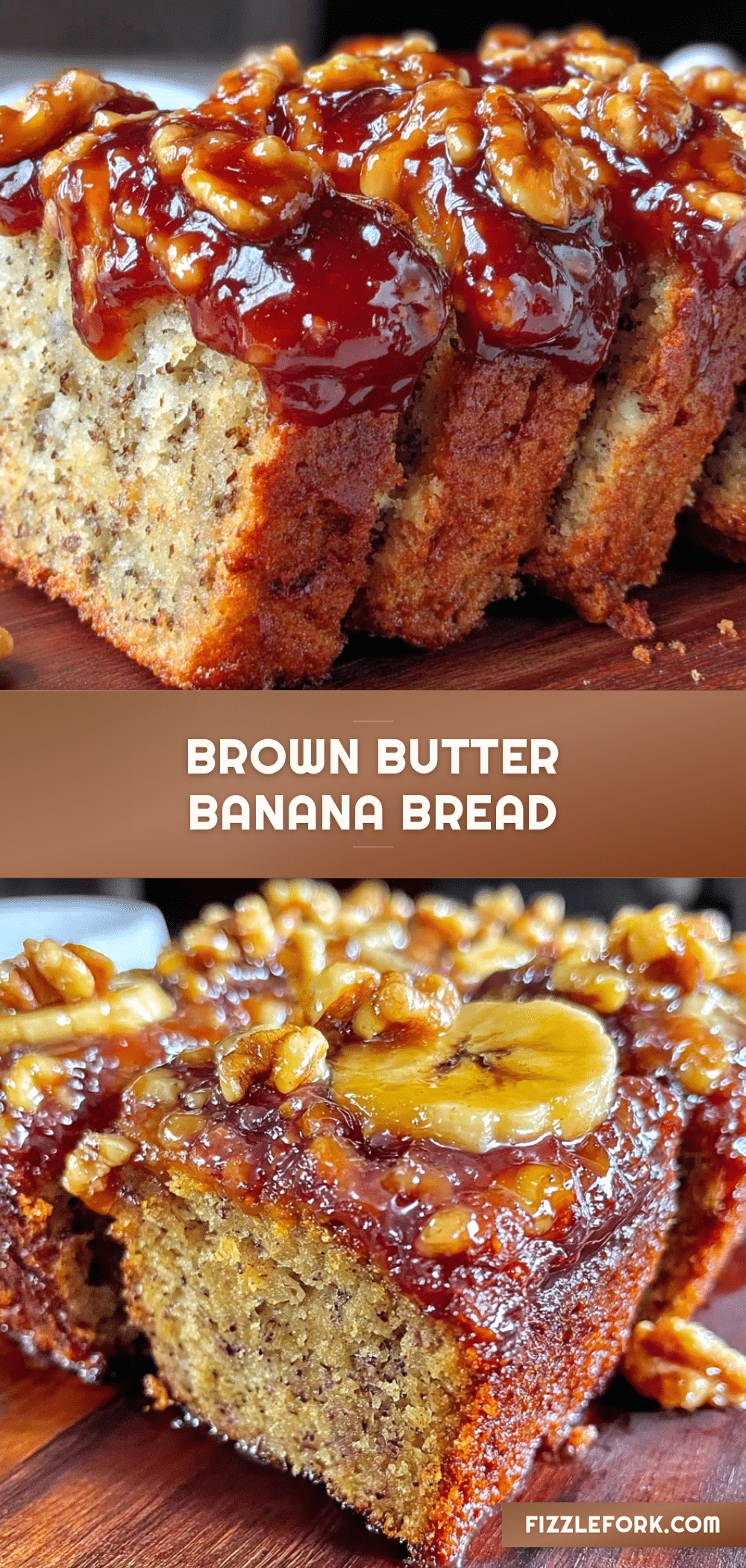 brown butter banana bread recipe
