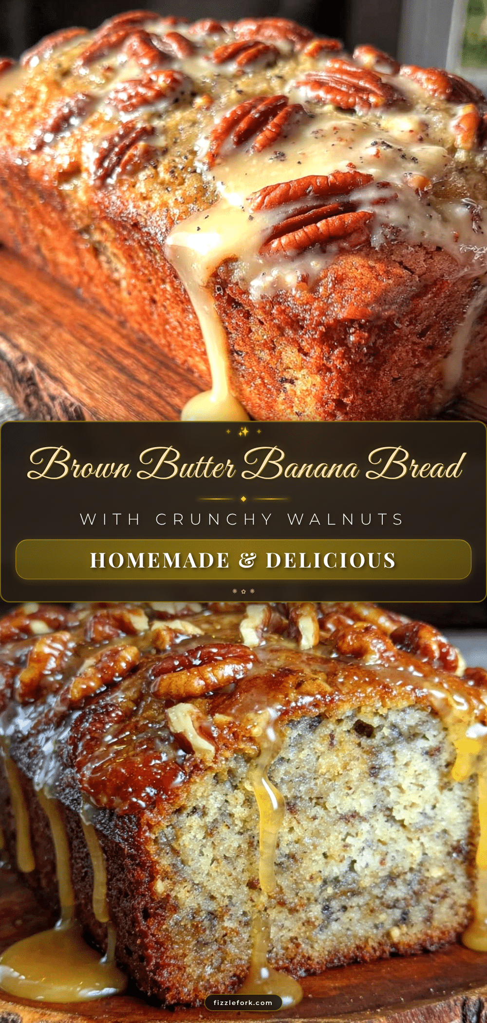 brown butter banana bread recipe