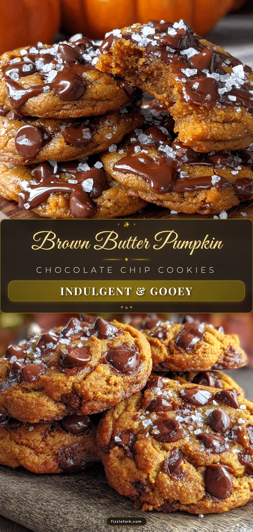 brown butter pumpkin chocolate chip cookies recipe