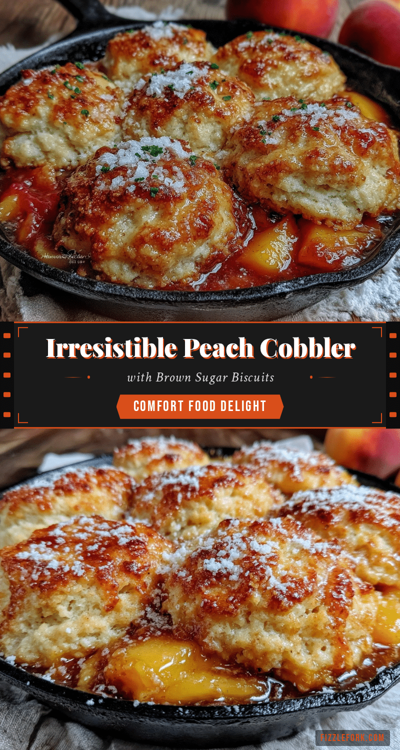 cast iron peach cobbler recipe