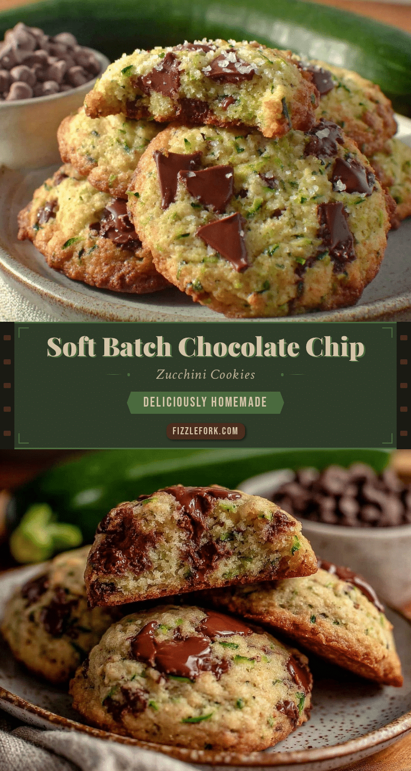 chocolate chip zucchini cookies recipe