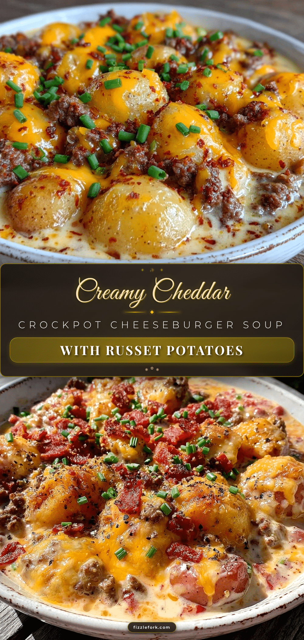 creamy crockpot cheeseburger soup recipe