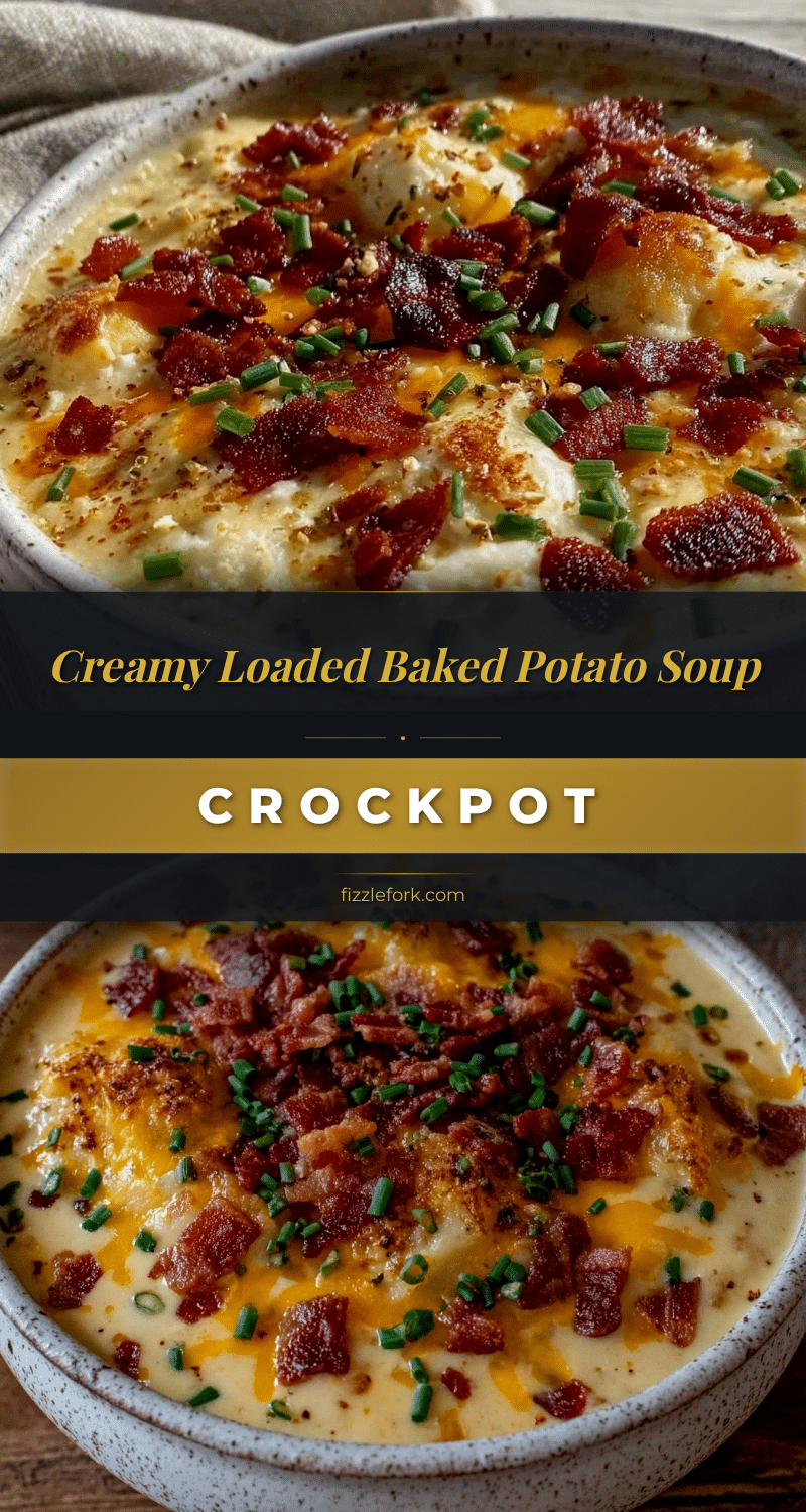 creamy loaded baked potato soup recipe