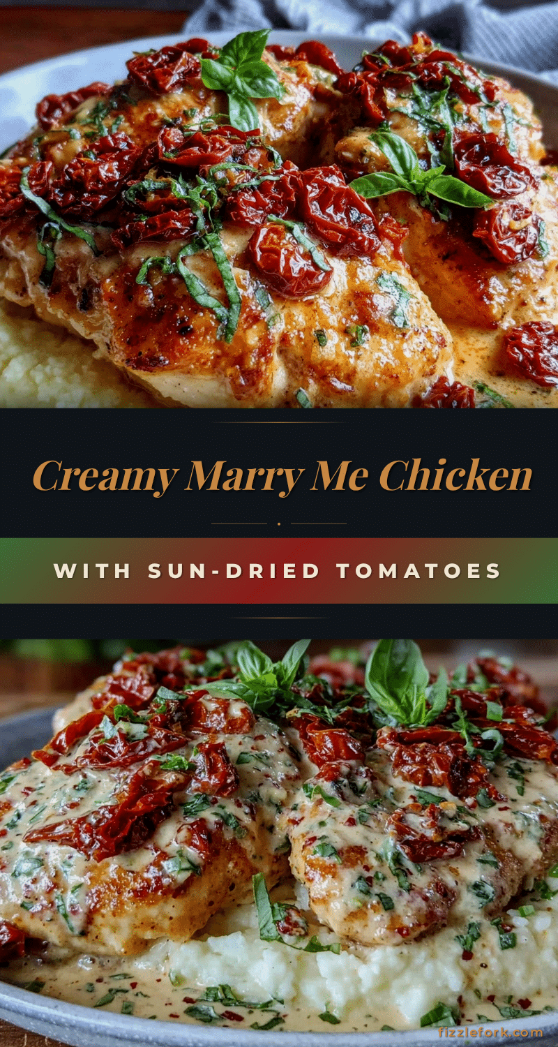 creamy marry me chicken recipe