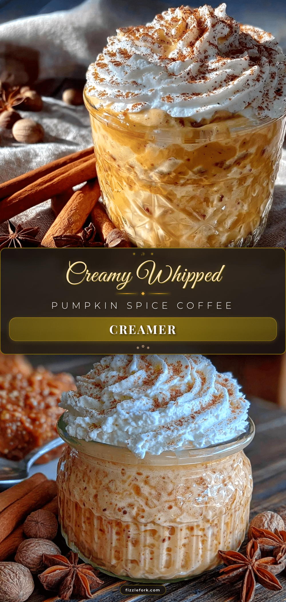 creamy whipped pumpkin spice coffee creamer recipe