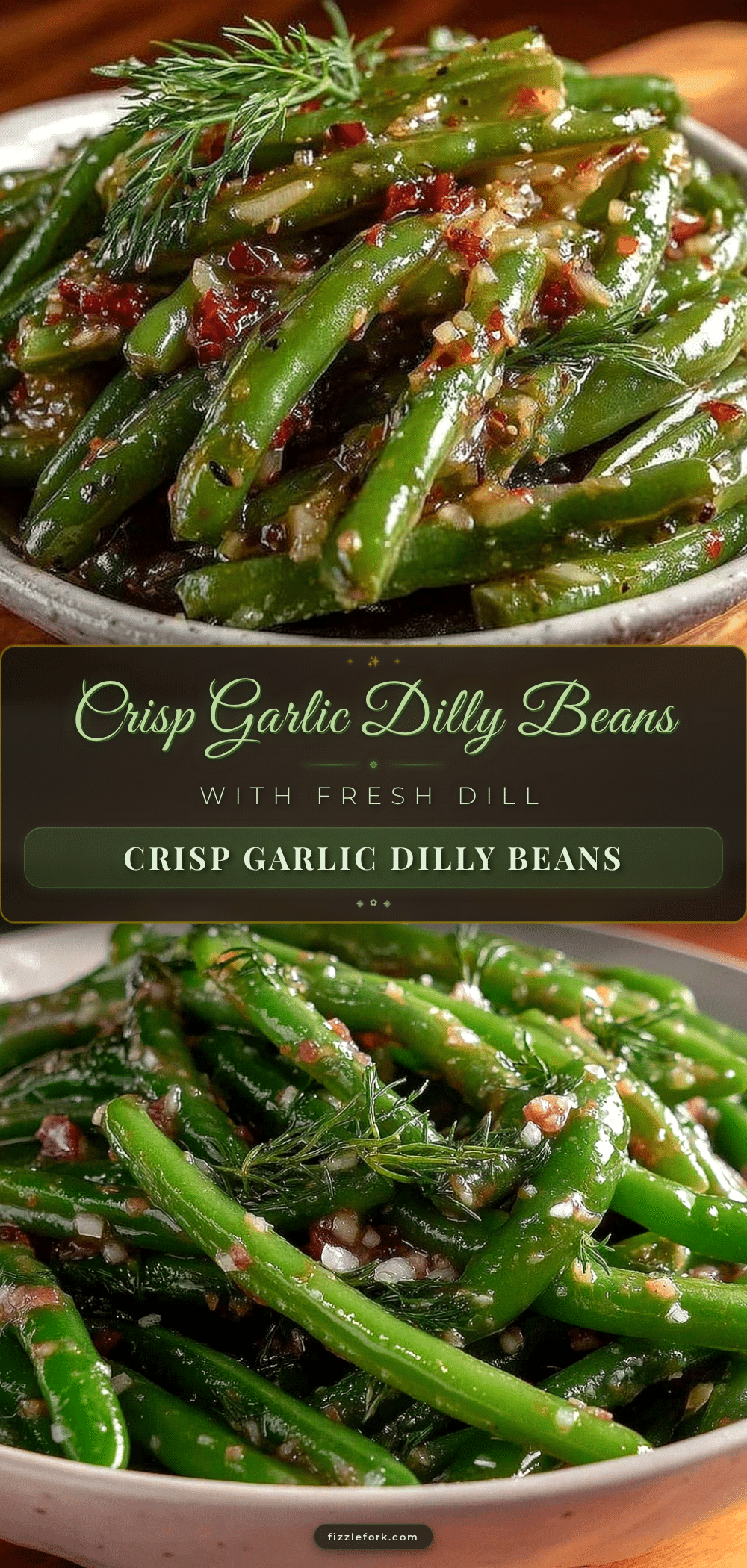crisp garlic dilly beans recipe