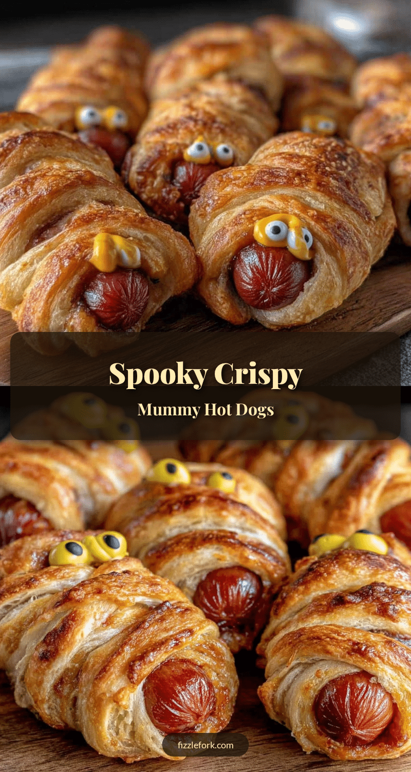 crispy mummy hot dogs recipe