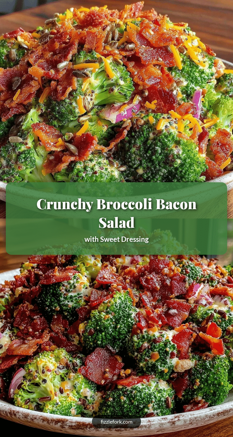crunchy broccoli bacon salad recipe