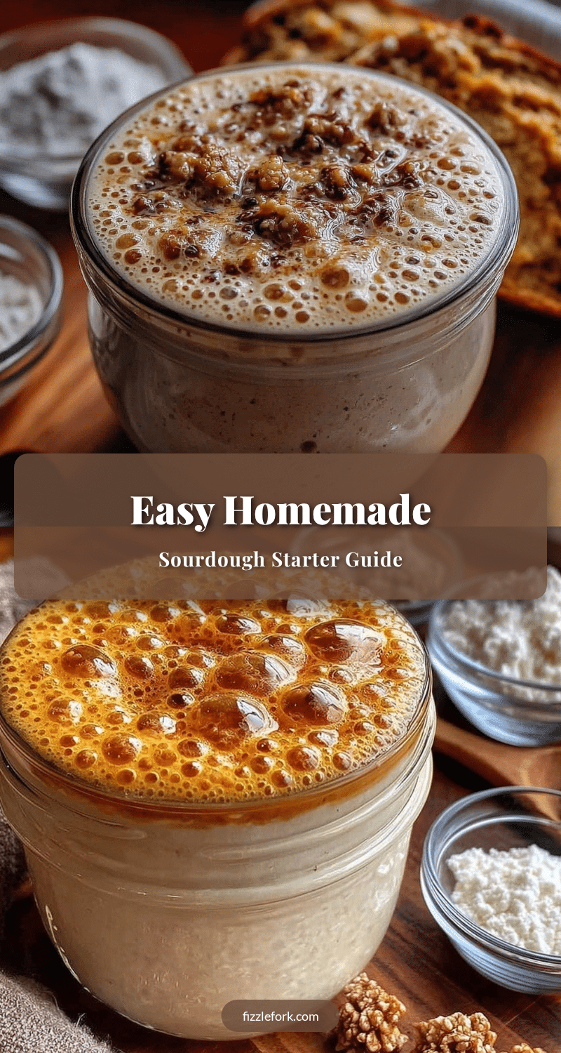 easy sourdough starter recipe
