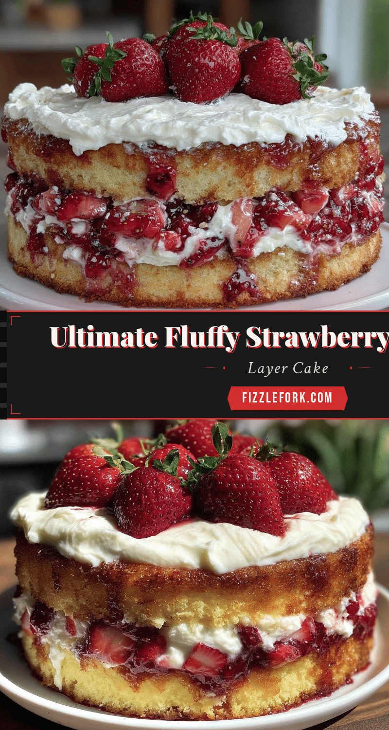 fluffy strawberry shortcake layer cake recipe recipe