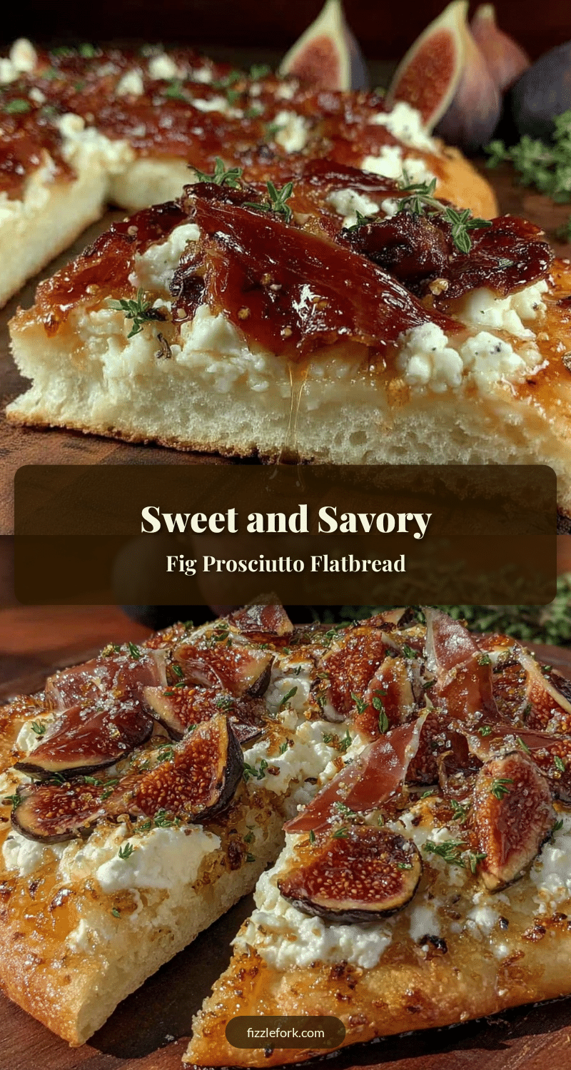 fresh fig and prosciutto flatbread recipe