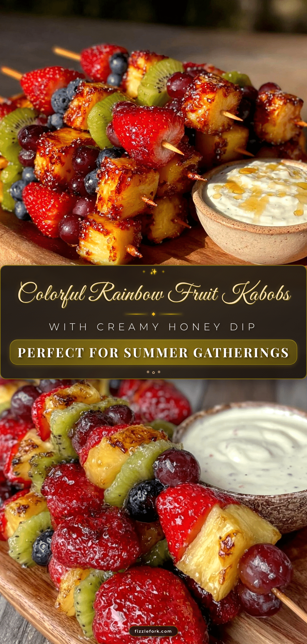 fresh rainbow fruit kabobs recipe