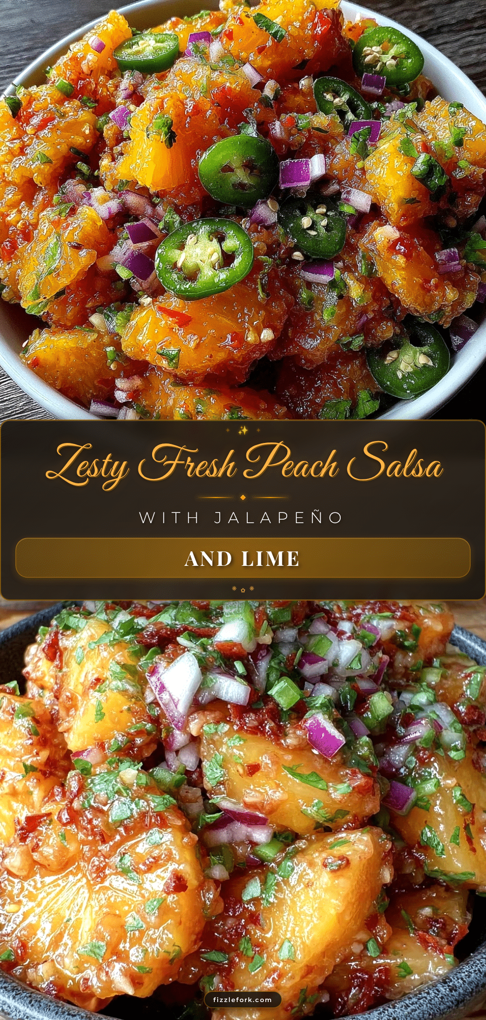fresh zesty peach salsa recipe
