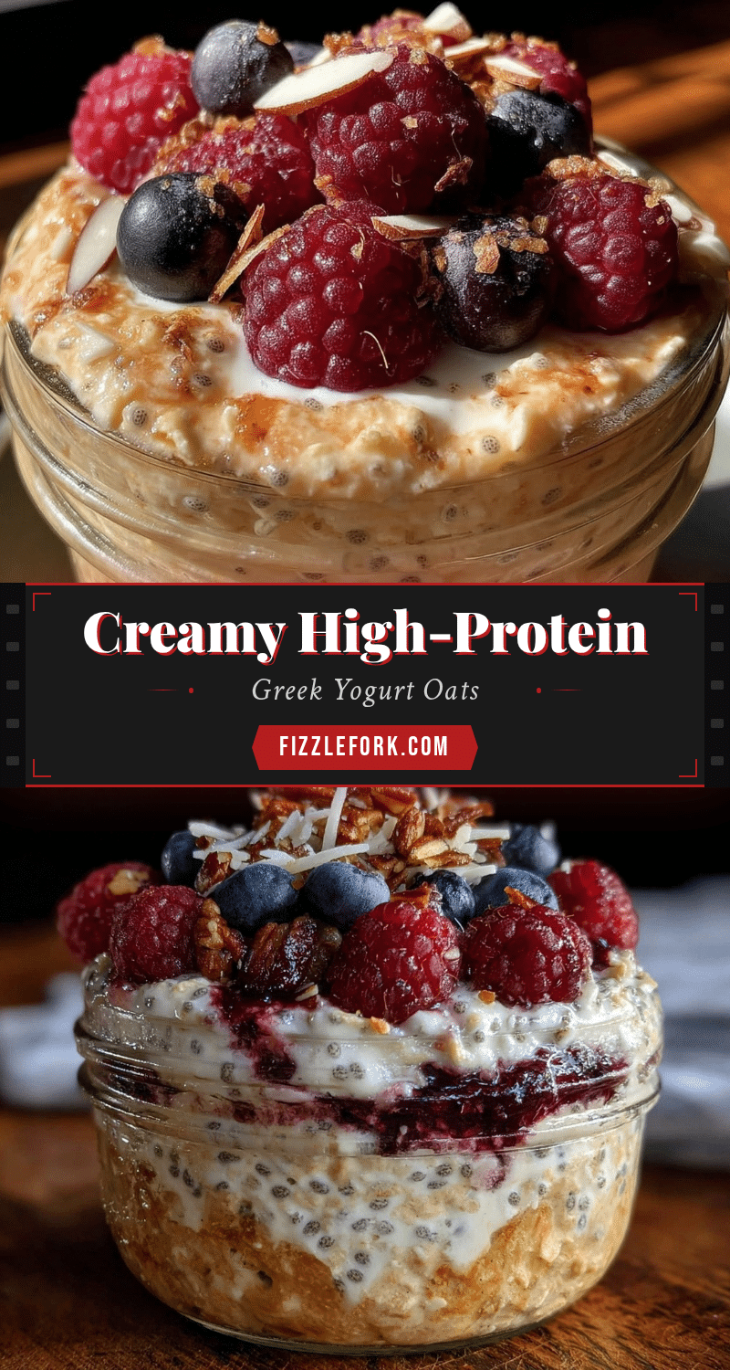 healthy high-protein overnight oats recipe