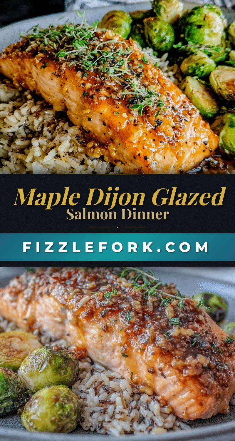 maple Dijon baked salmon recipe