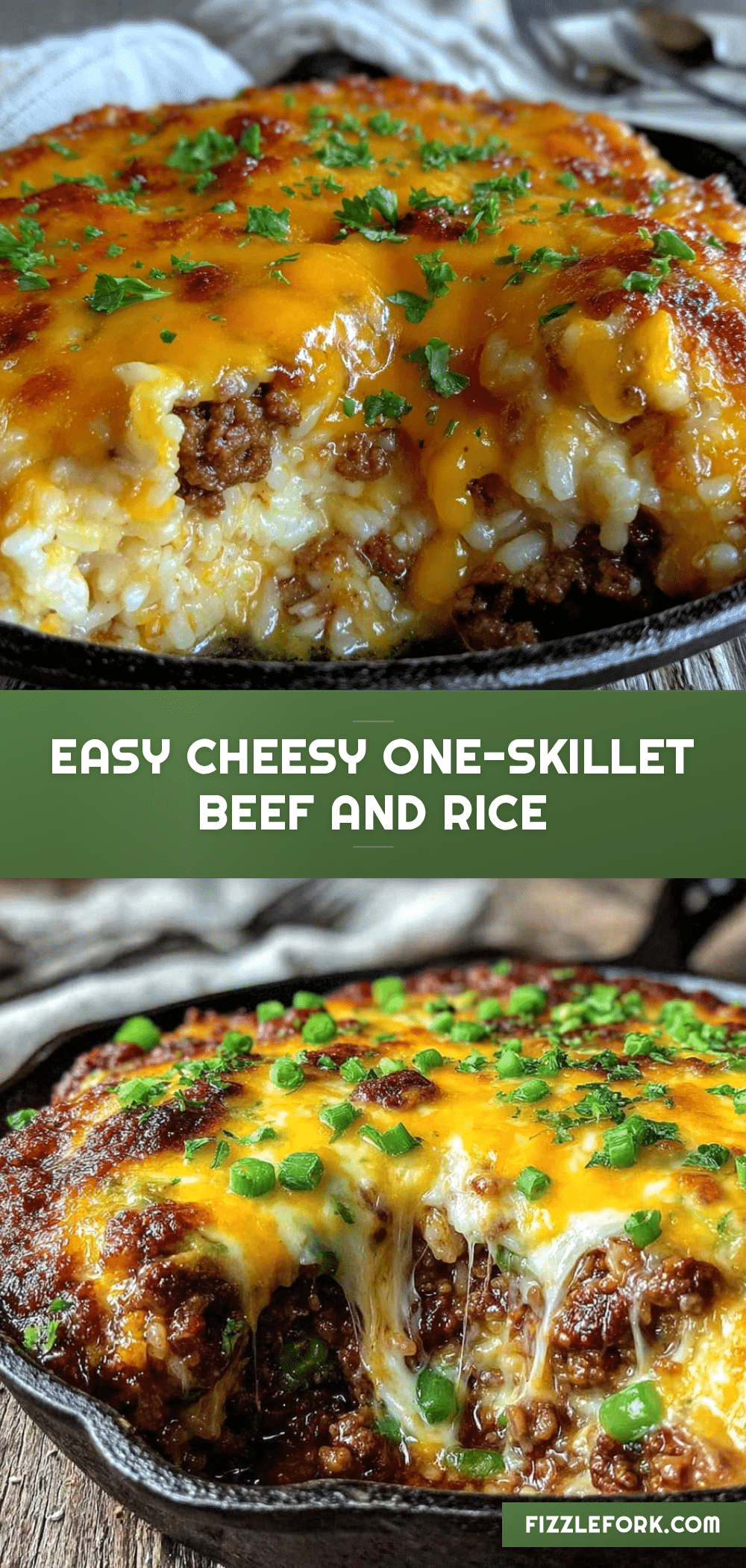 one-skillet ground beef and rice dinner recipe