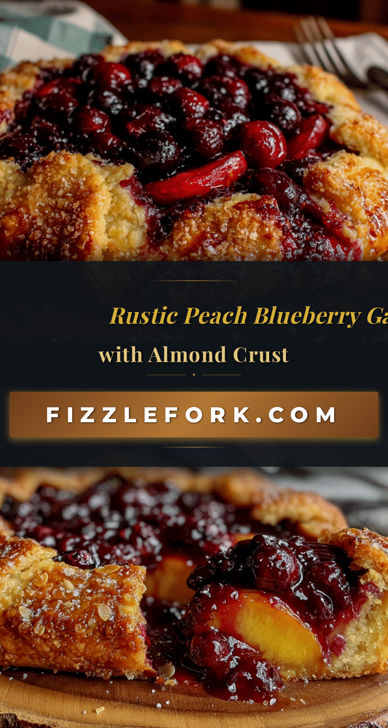 perfect peach blueberry galette recipe