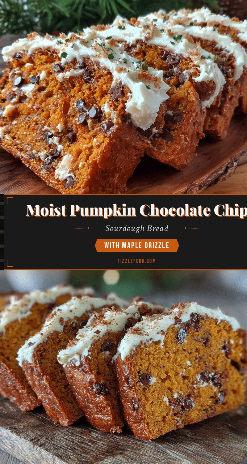 pumpkin chocolate chip sourdough bread recipe