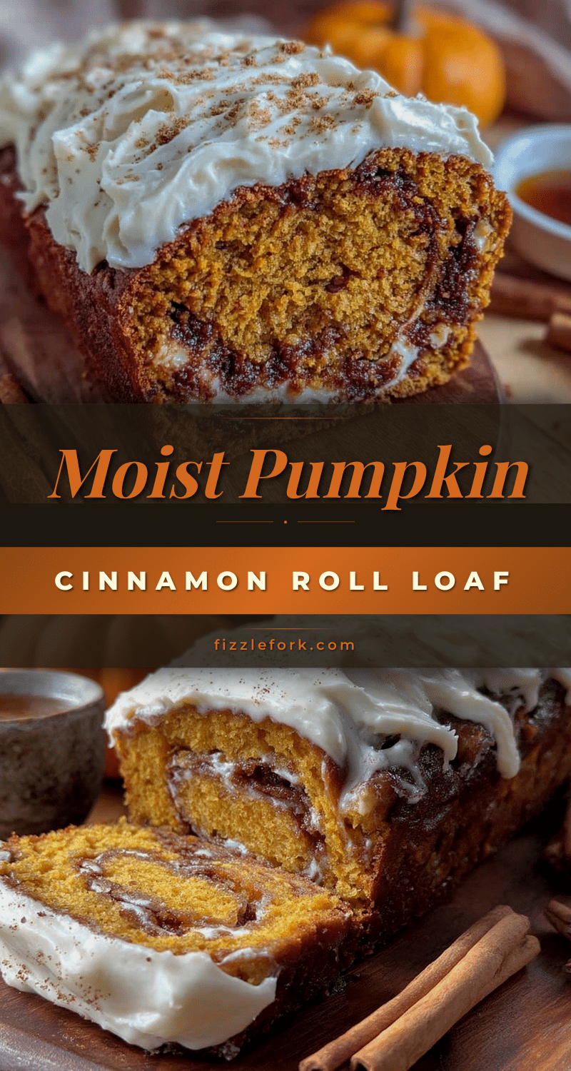 pumpkin cinnamon roll loaf recipe