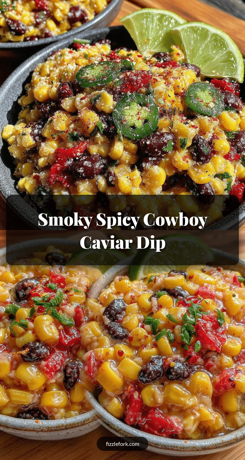 smoky jalapeño cowboy caviar recipe