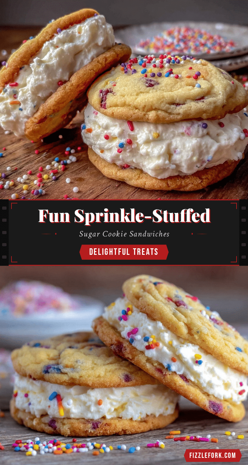 sprinkle-stuffed sugar cookie sandwiches recipe