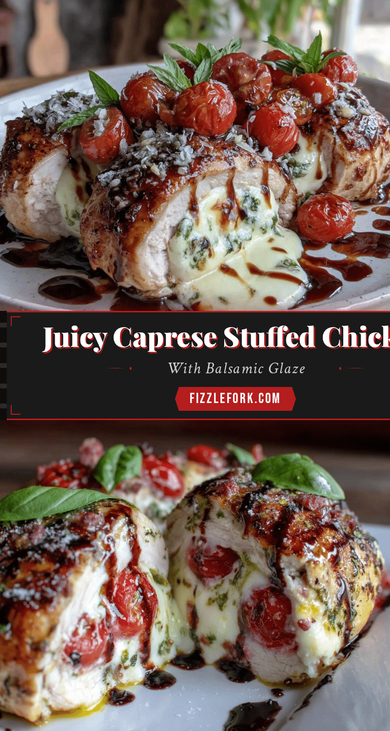 tender caprese stuffed chicken breast recipe