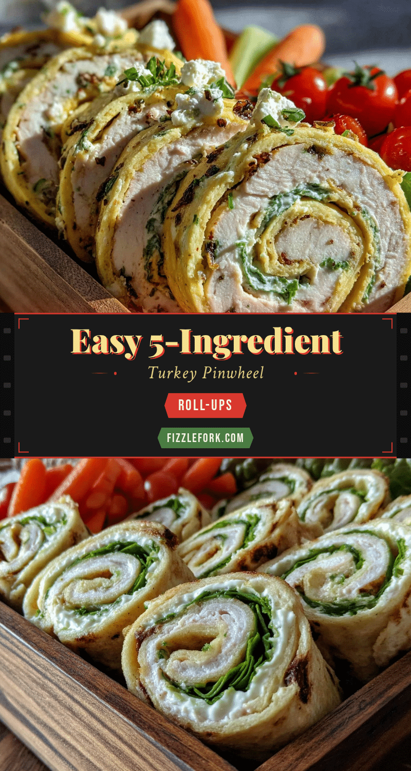 turkey pinwheel roll-ups recipe