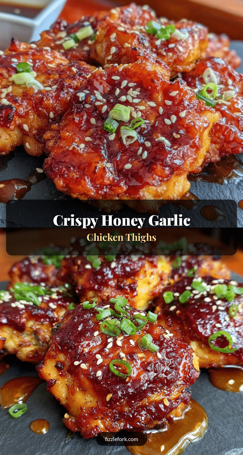 air fryer chicken thighs honey garlic recipe