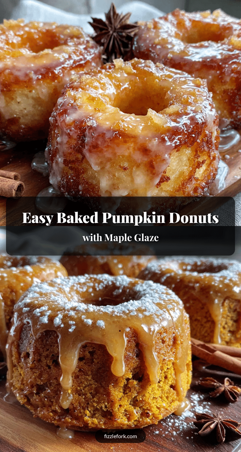 baked pumpkin donuts recipe