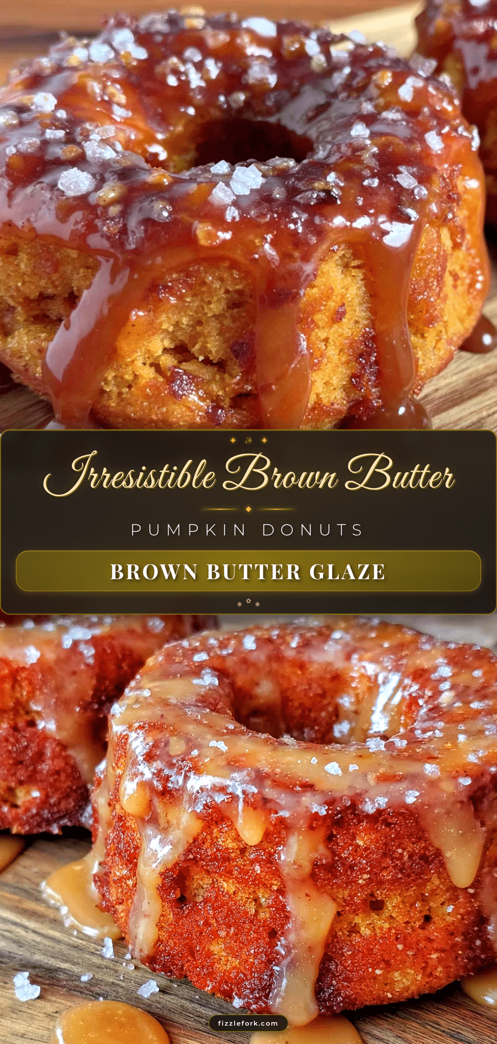 baked pumpkin donuts with brown butter glaze recipe