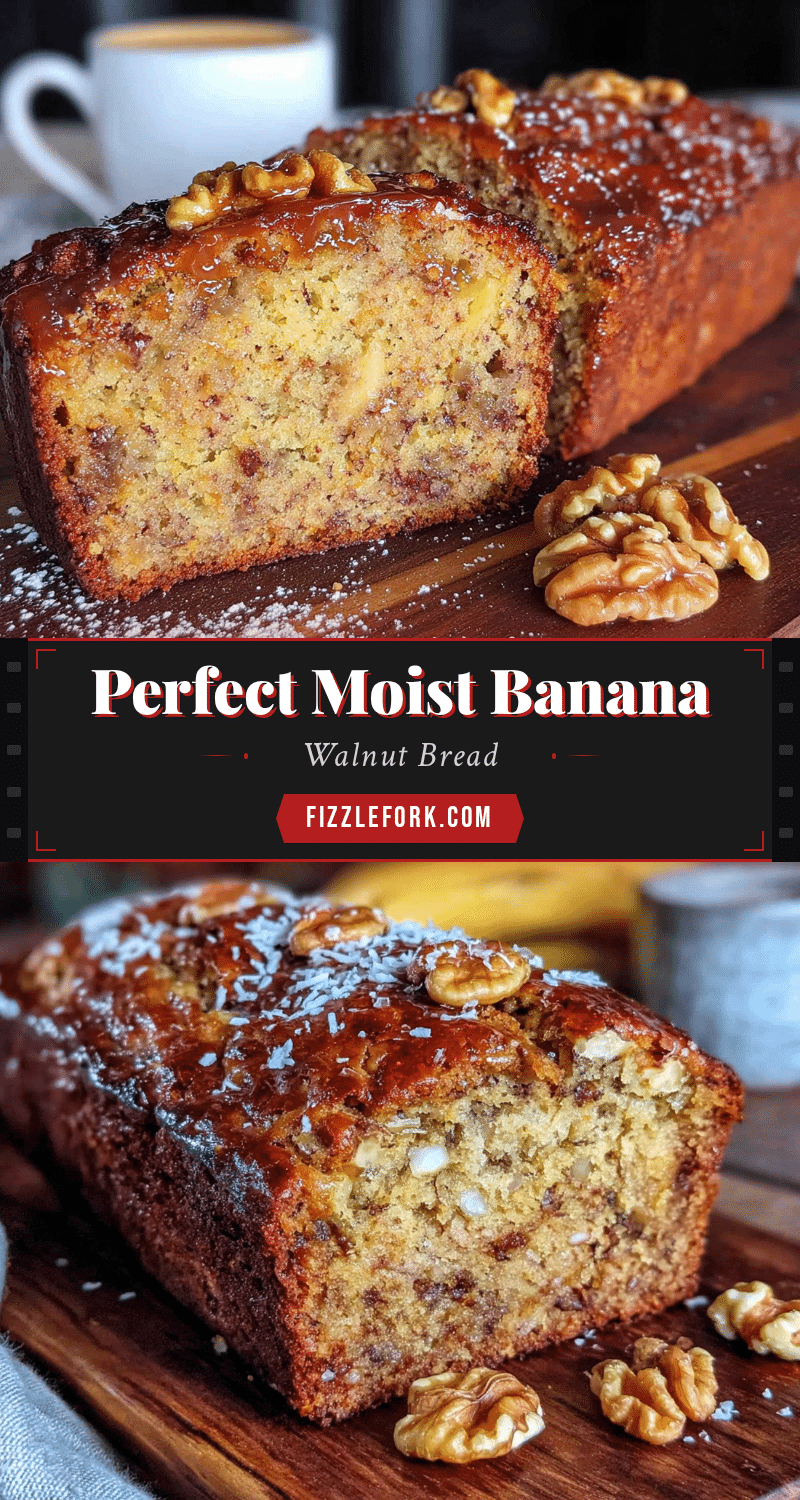 banana walnut bread recipe