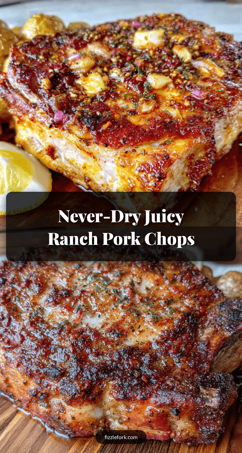 best baked ranch pork chops recipe