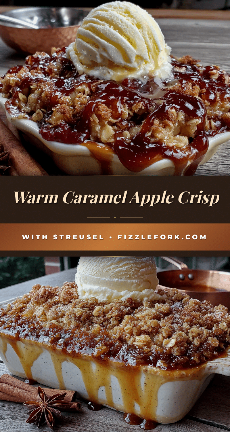 caramel apple crisp recipe