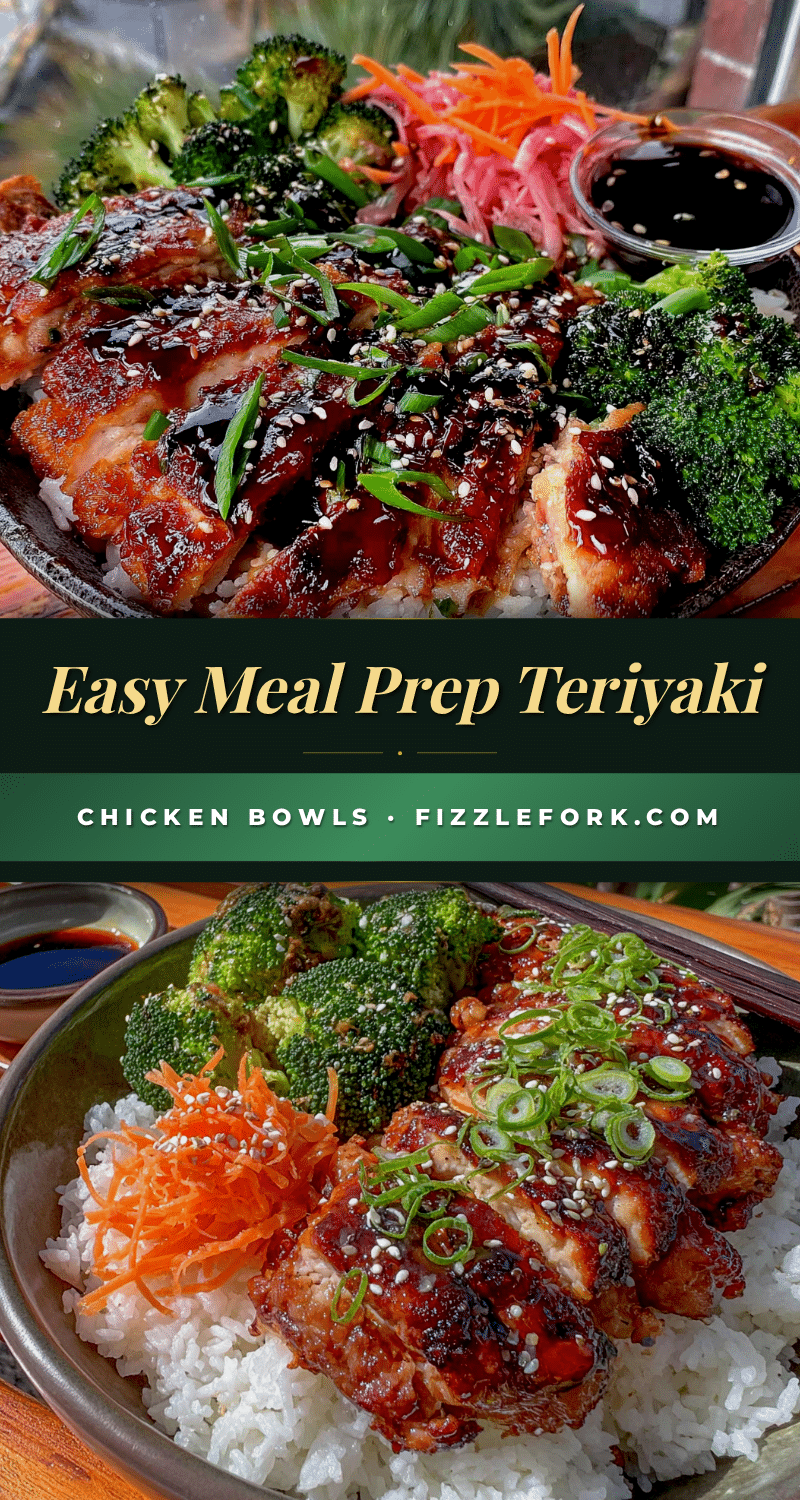 easy teriyaki chicken meal prep recipe