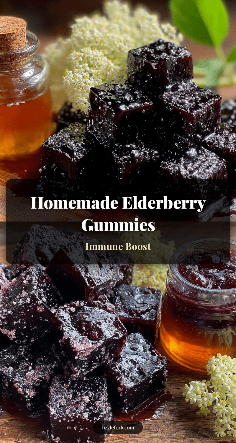 elderberry syrup gummies recipe