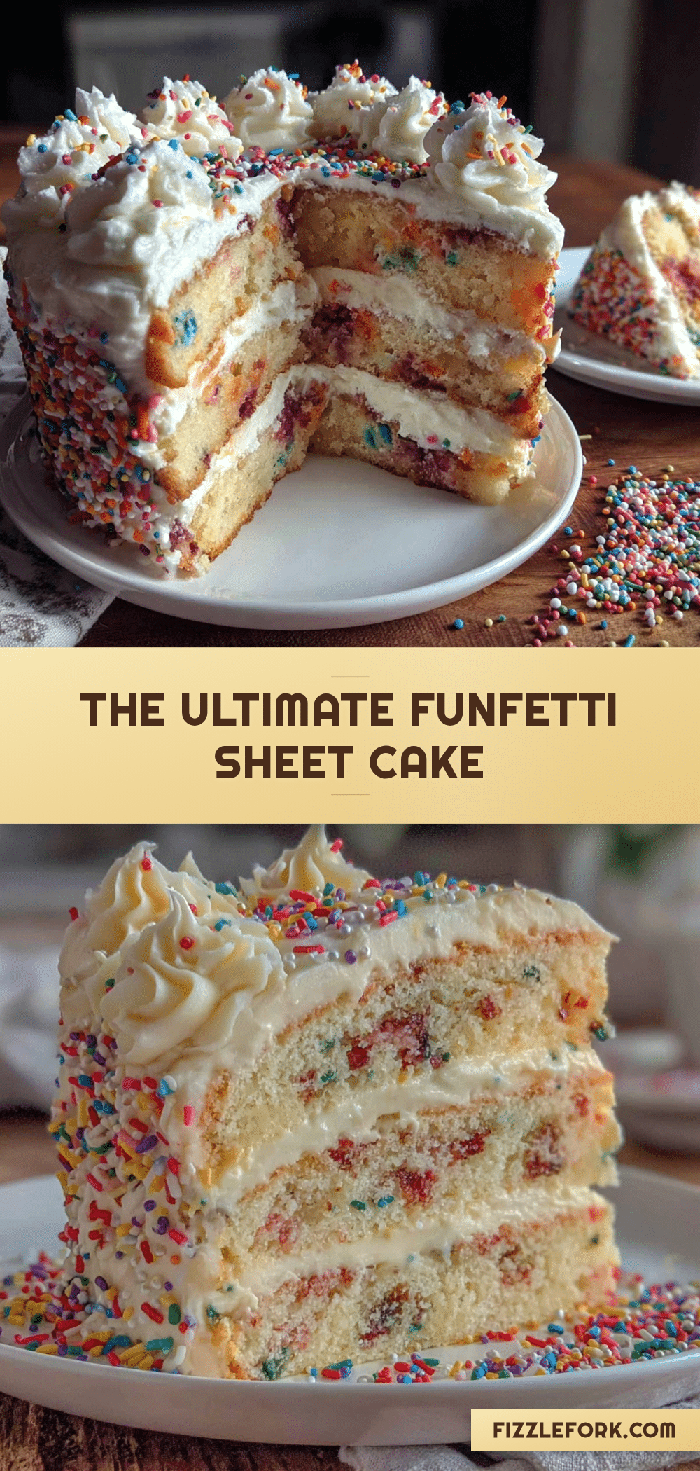 funfetti sheet cake recipe
