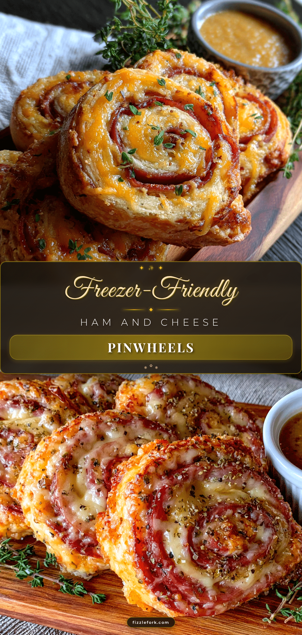 ham and cheese pinwheels recipe
