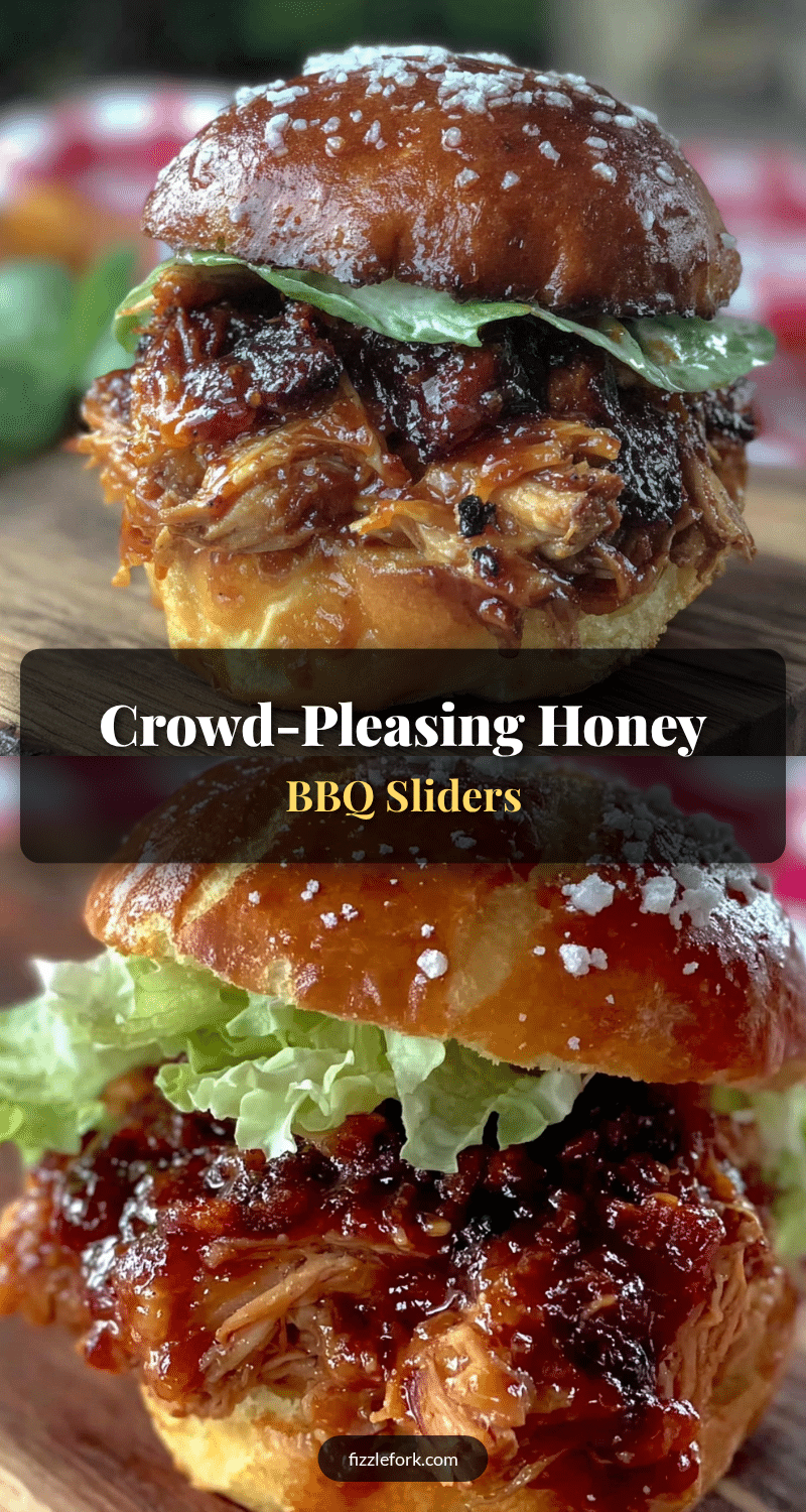 honey bbq chicken sliders recipe