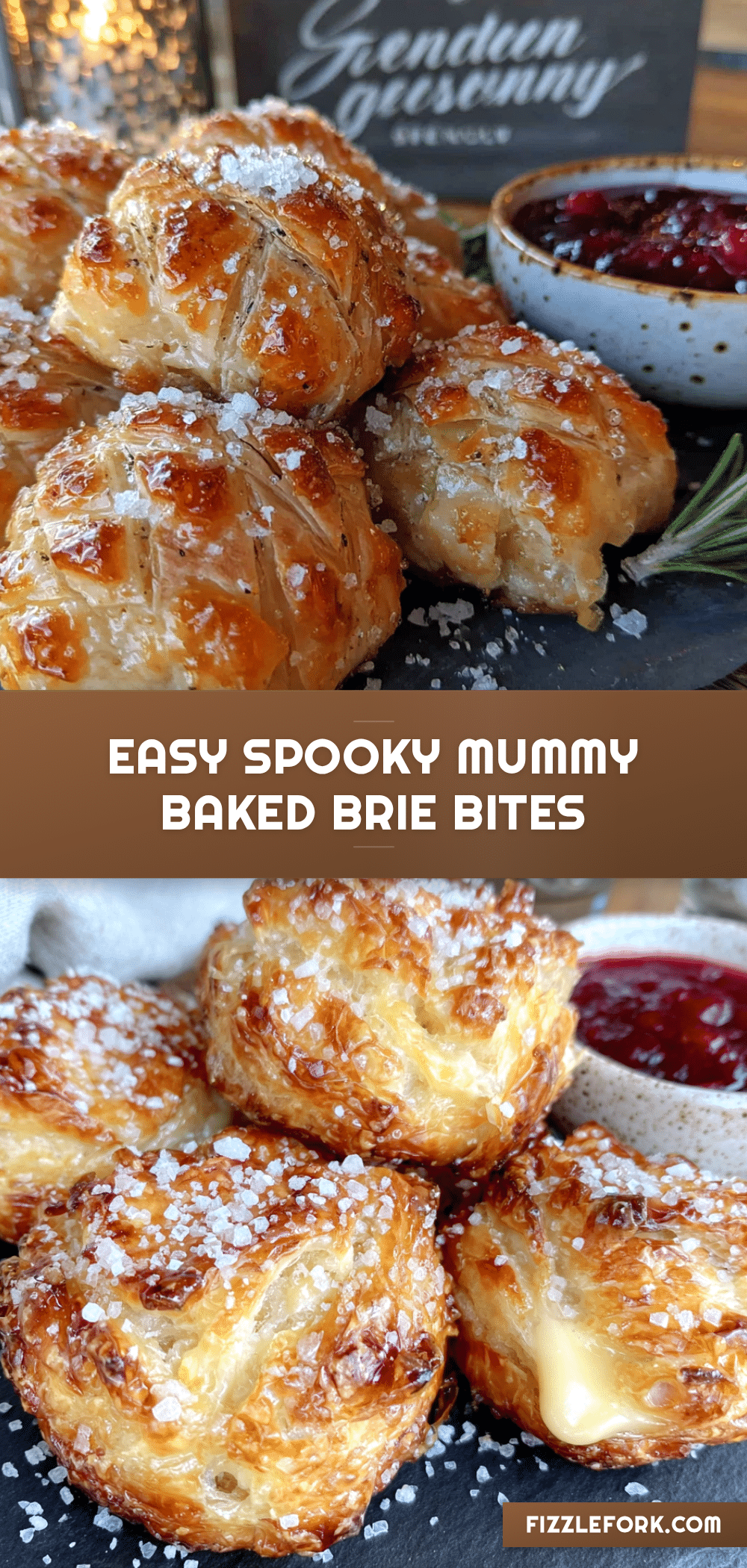 mummy brie bites recipe