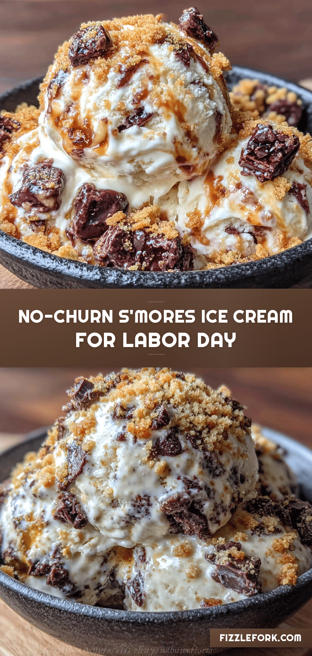 no-churn smores ice cream recipe