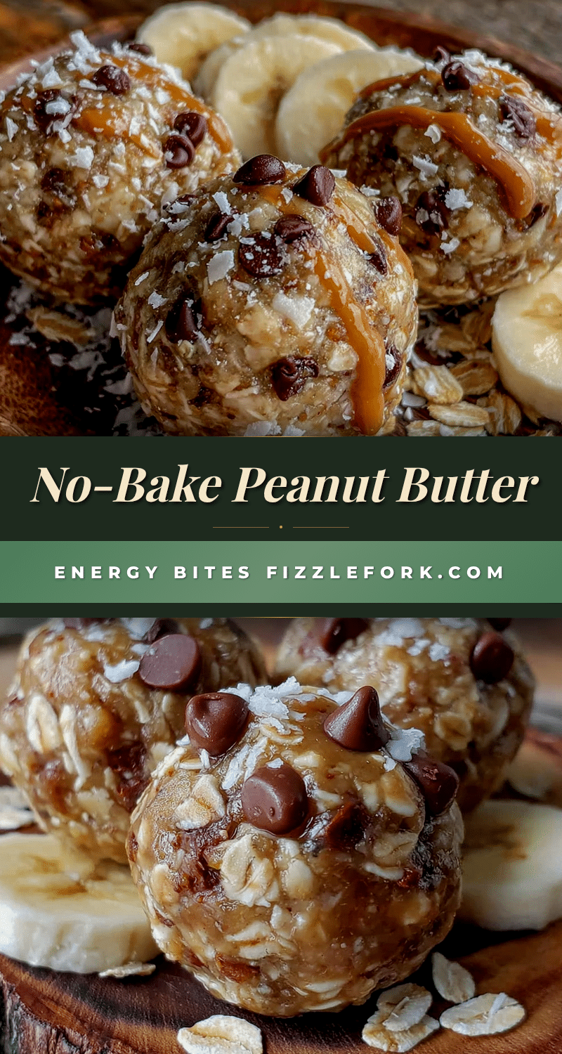 peanut butter banana oat energy bites recipe