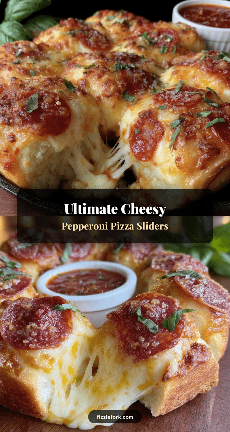 pepperoni pizza sliders recipe