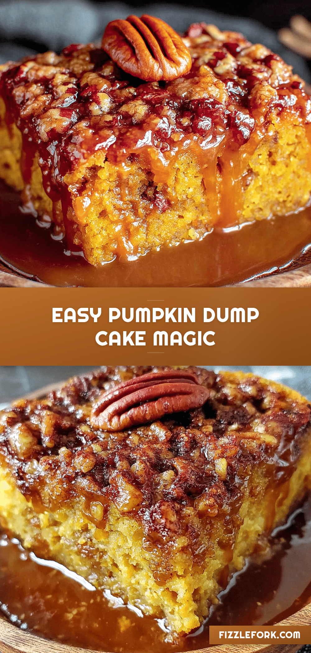 pumpkin dump cake recipe