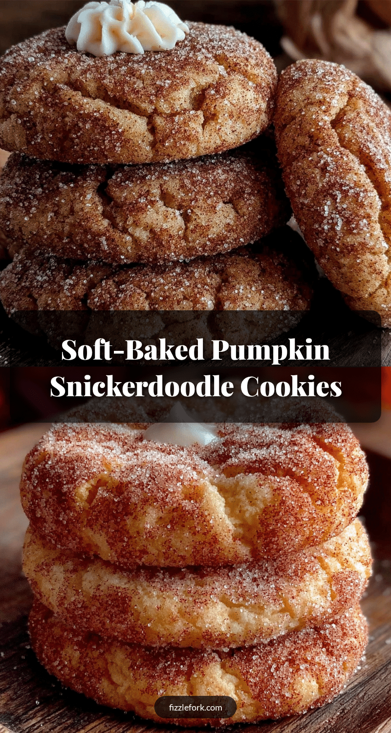 pumpkin snickerdoodle cookies recipe