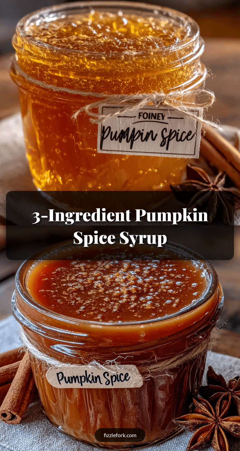 pumpkin spice coffee syrup recipe