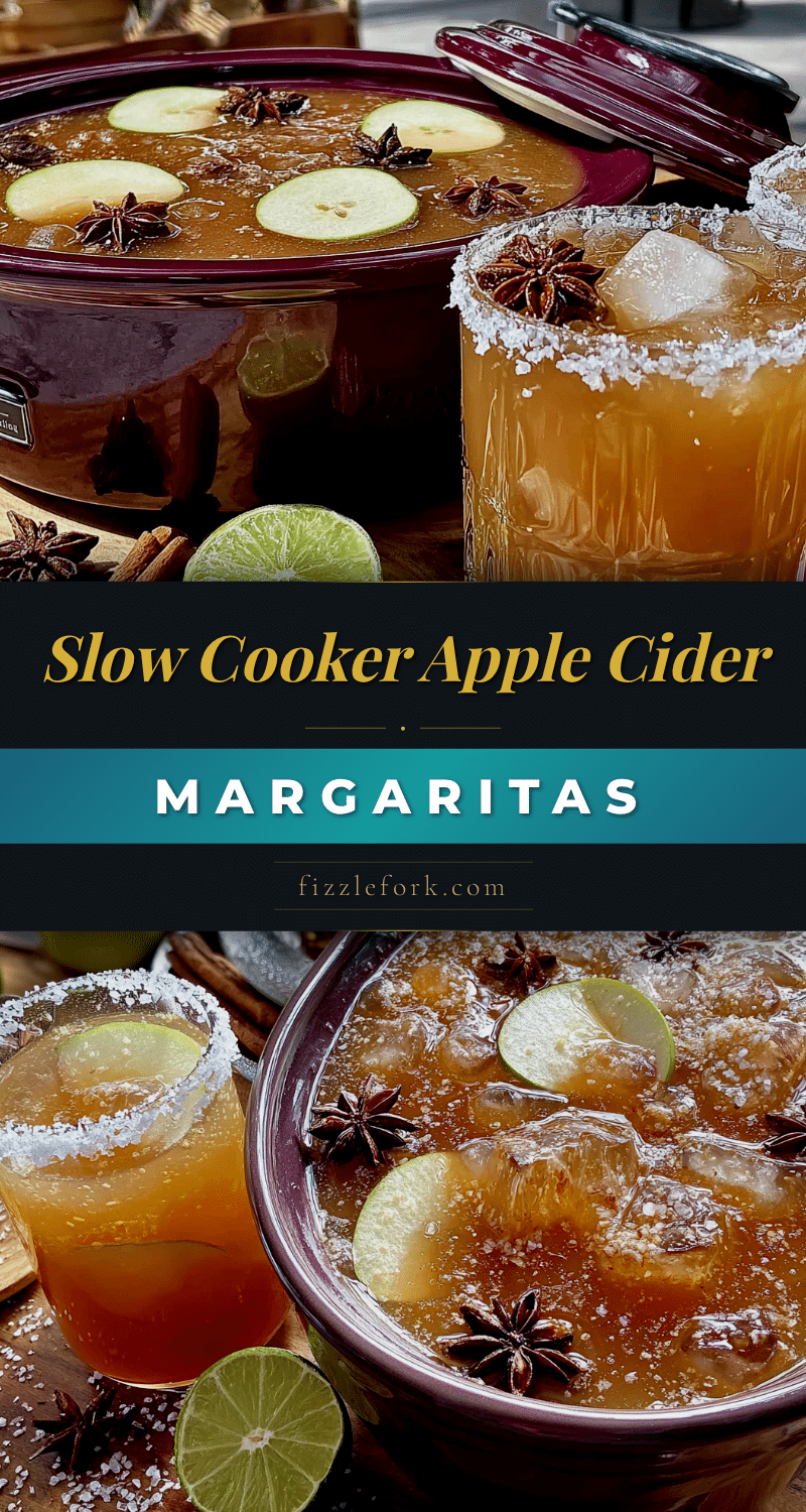 slow cooker apple cider margarita recipe