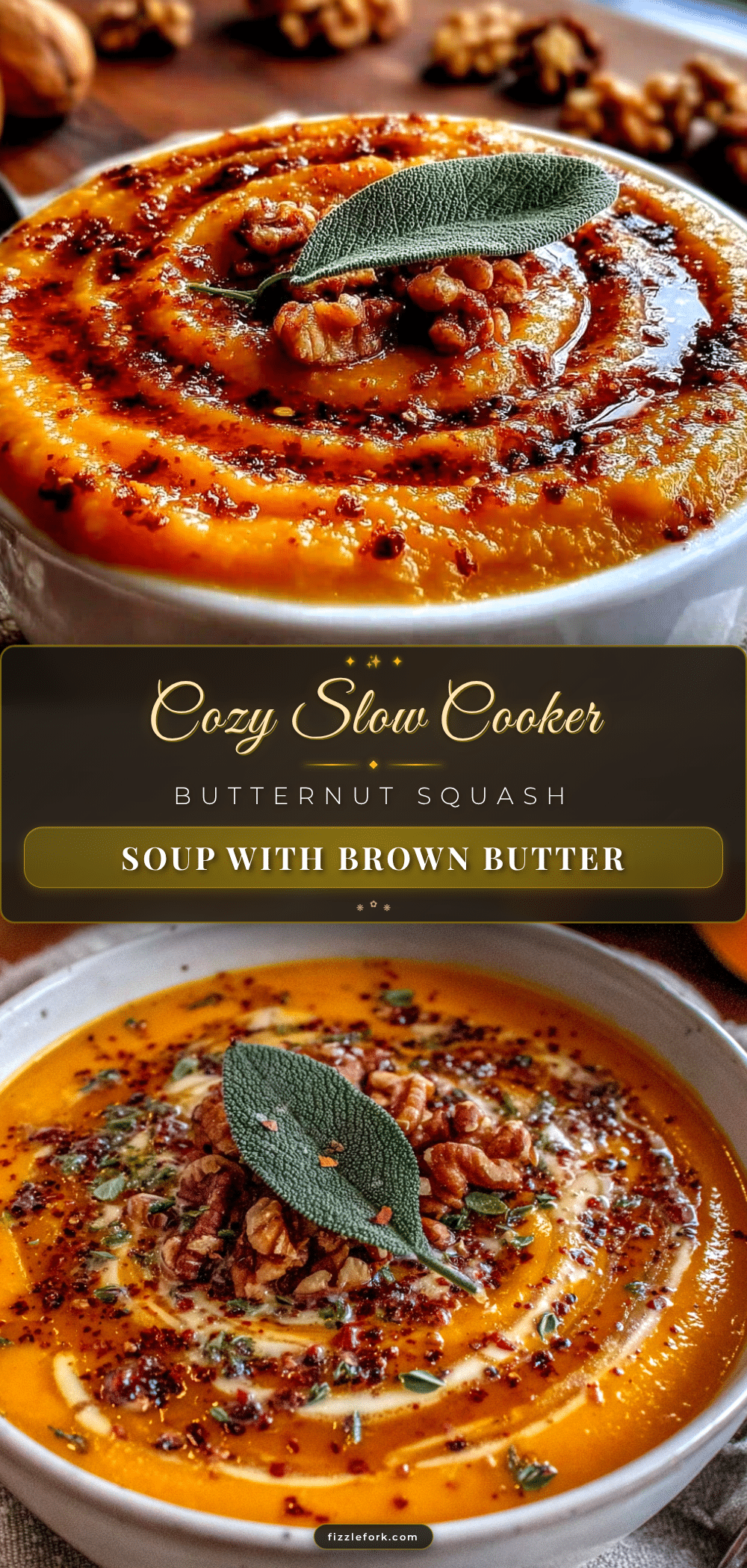 slow cooker butternut squash soup recipe