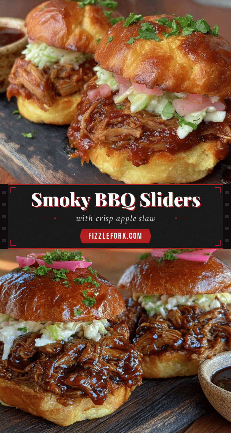 smoky BBQ pulled pork sliders recipe